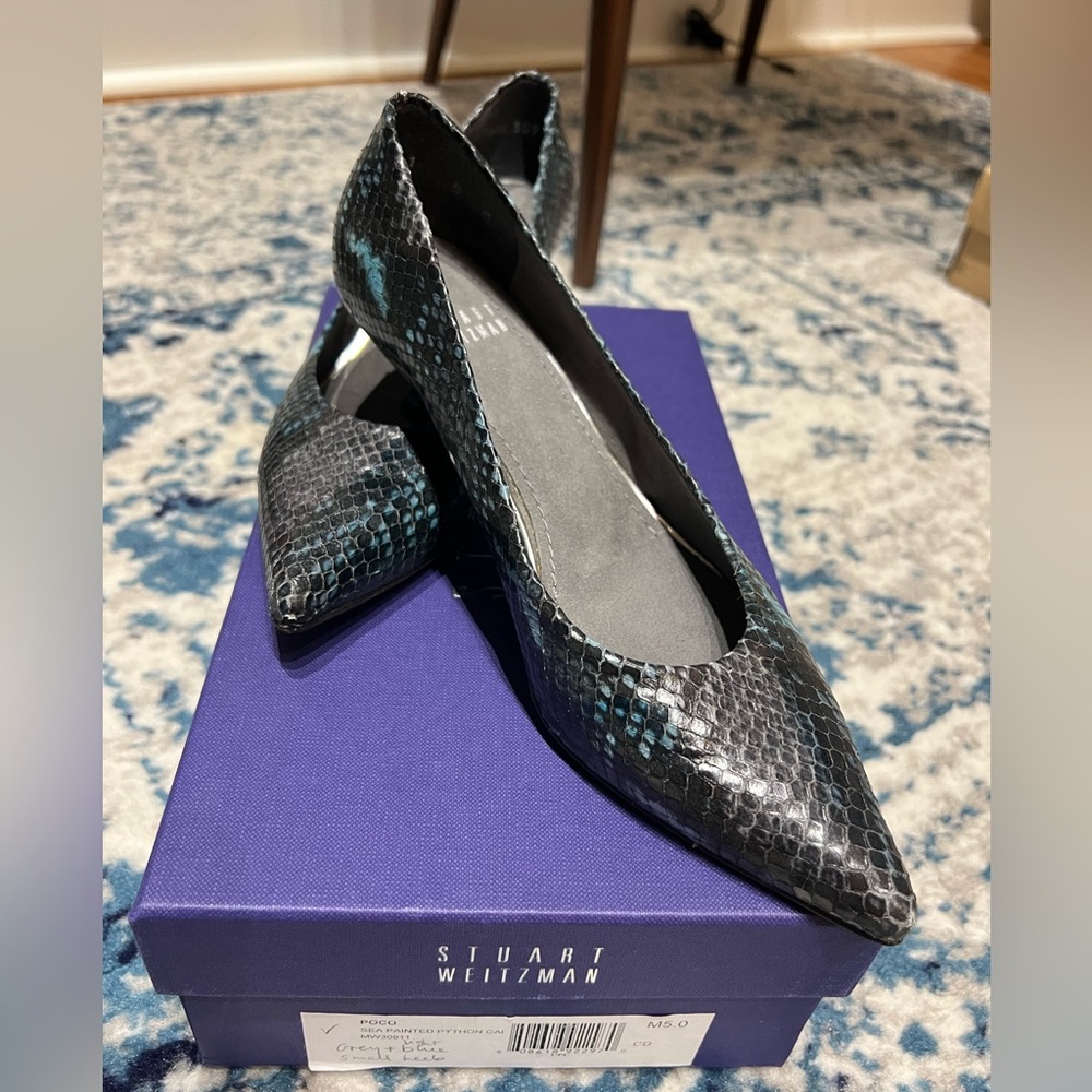 Beautiful Sea Painted Python Color, Stuart Weitzm… - image 8